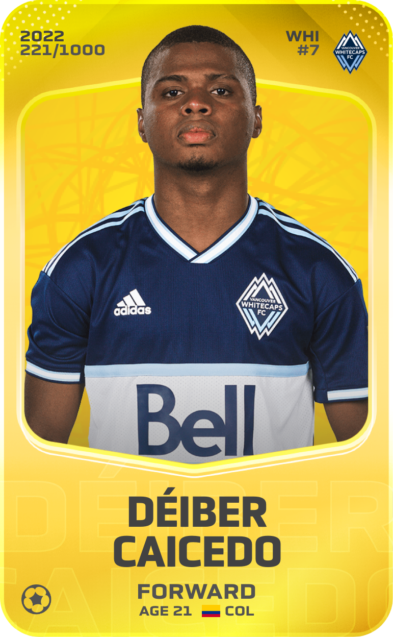 Sorare - Sorare Official - Déiber Caicedo 2022-23 • Limited 221/1000 - NFT # 57390862615466700309288043189493908117526232602528137073428334625825457918343