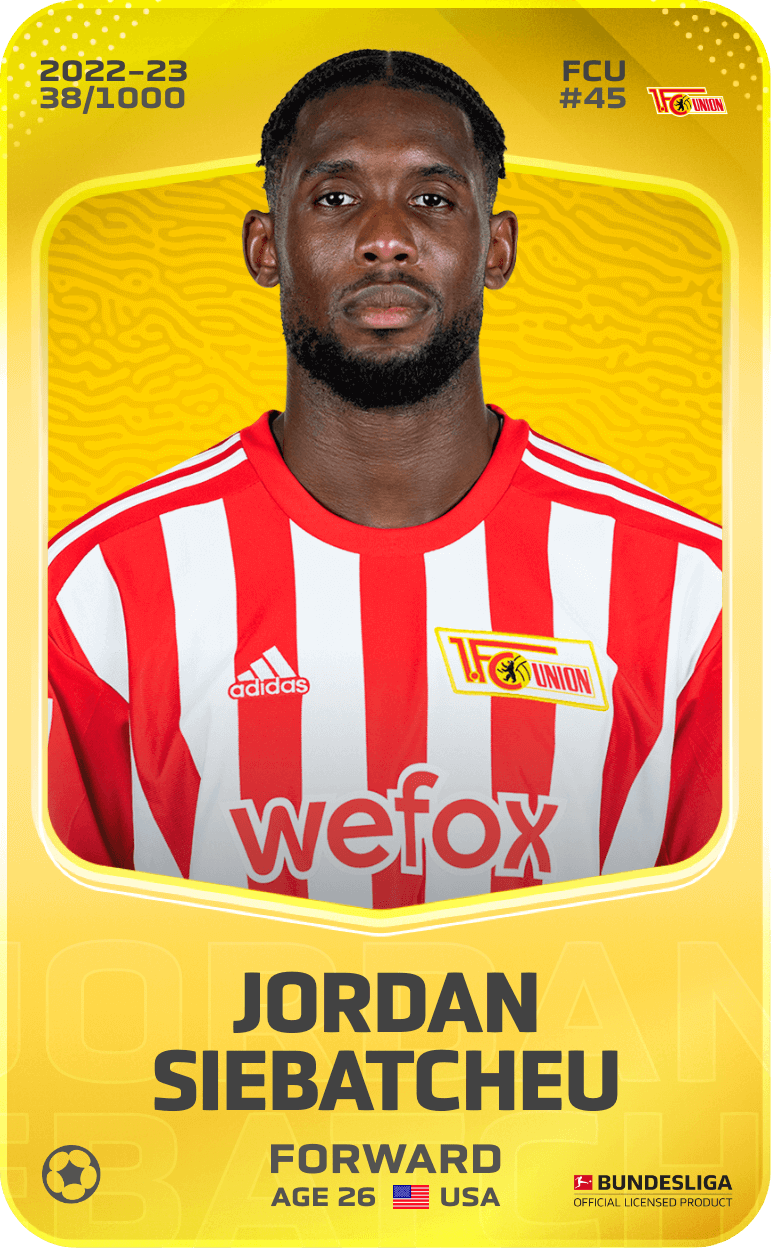Jordan Siebatcheu 2022-23 • Limited 38/1000