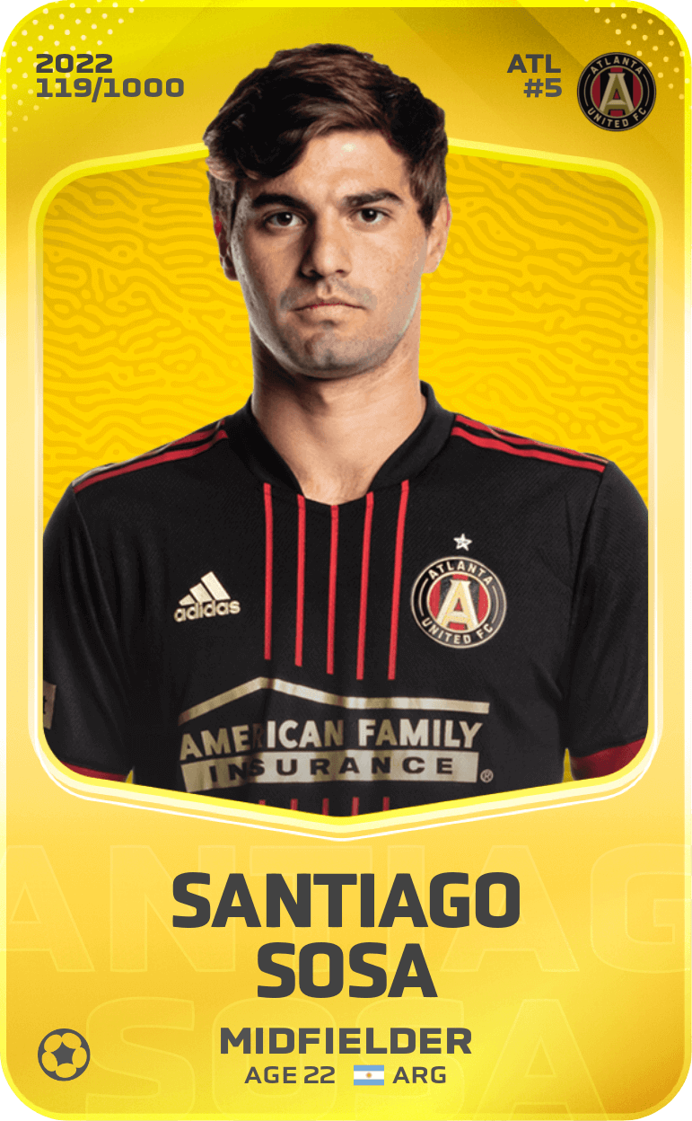 Santiago Sosa 2022-23 • Limited 119/1000