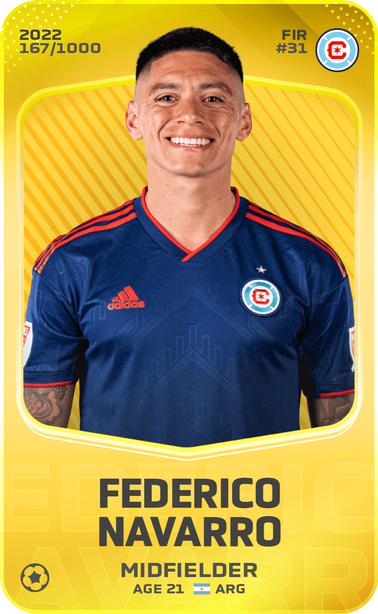 Federico Navarro 2022-23 • Limited 167/1000