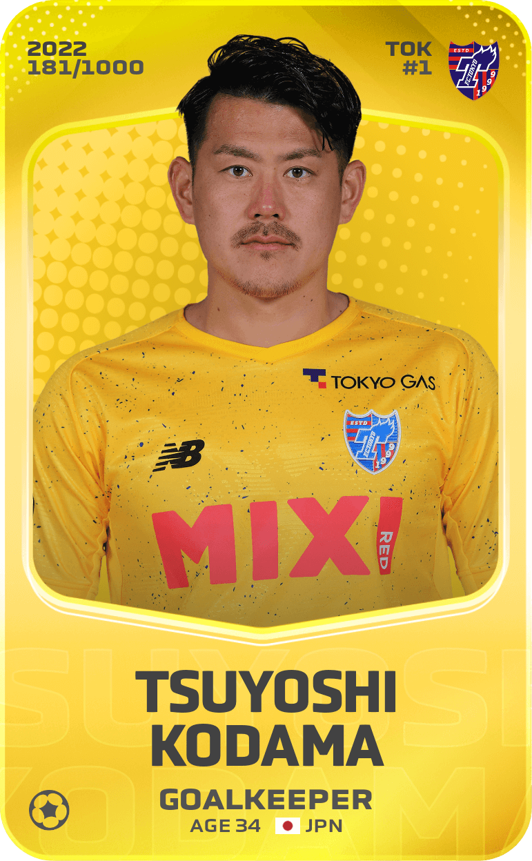 Tsuyoshi Kodama 2022-23 • Limited 181/1000
