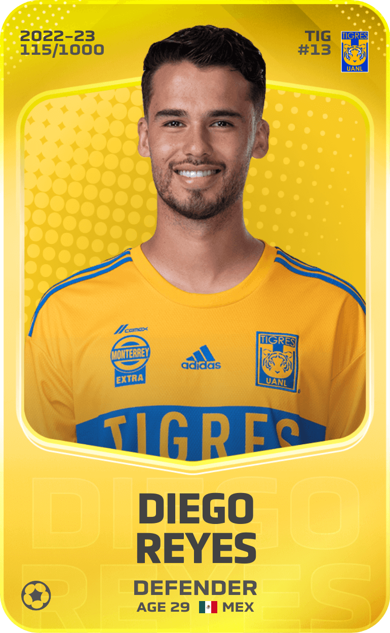 Diego Reyes 2022-23 • Limited 115/1000