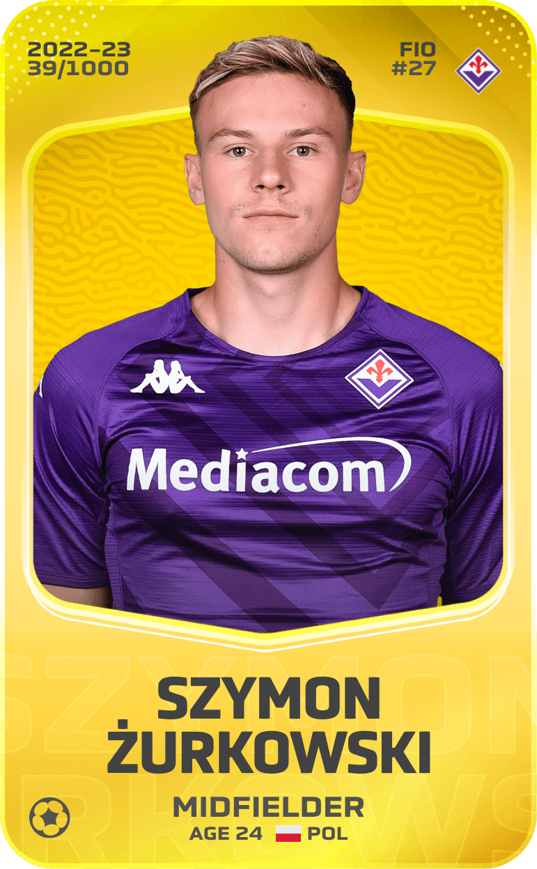 Szymon Żurkowski 2022-23 • Limited 39/1000