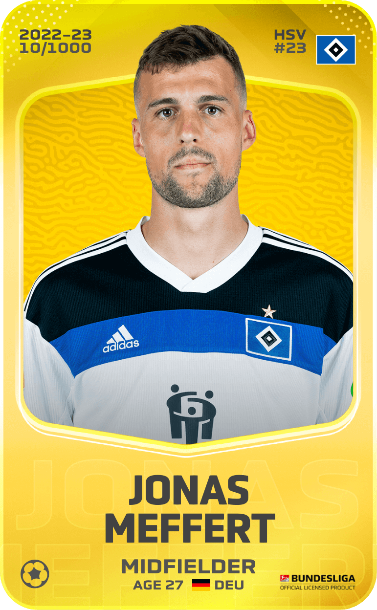 Jonas Meffert 2022-23 • Limited 10/1000