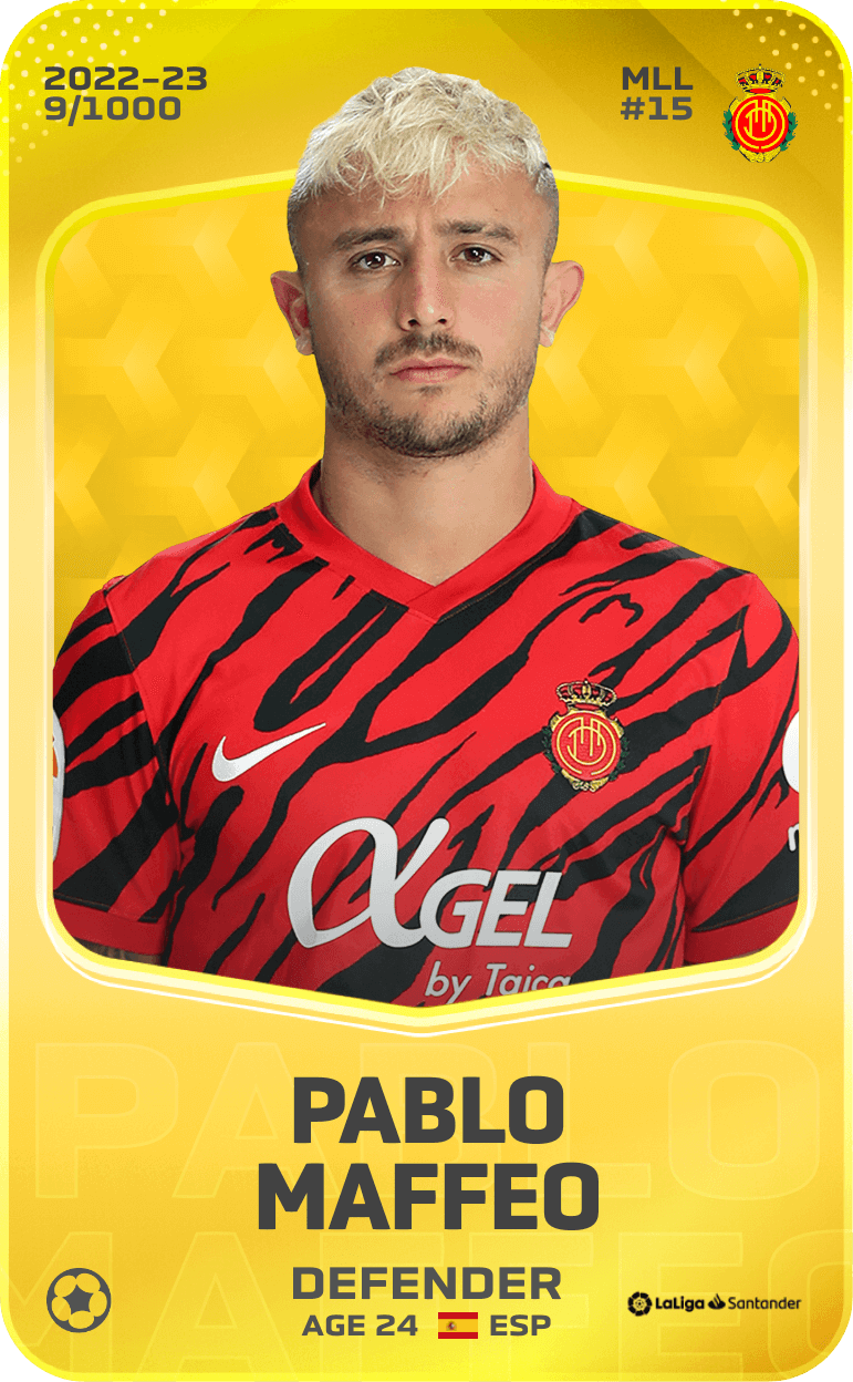 Pablo Maffeo 2022-23 • Limited 9/1000