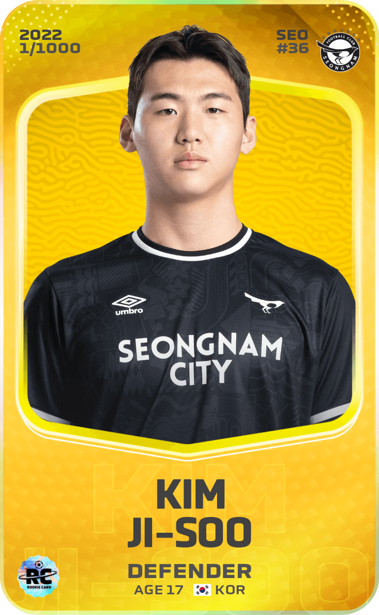 Kim Ji-Soo 2022-23 • Limited 1/1000