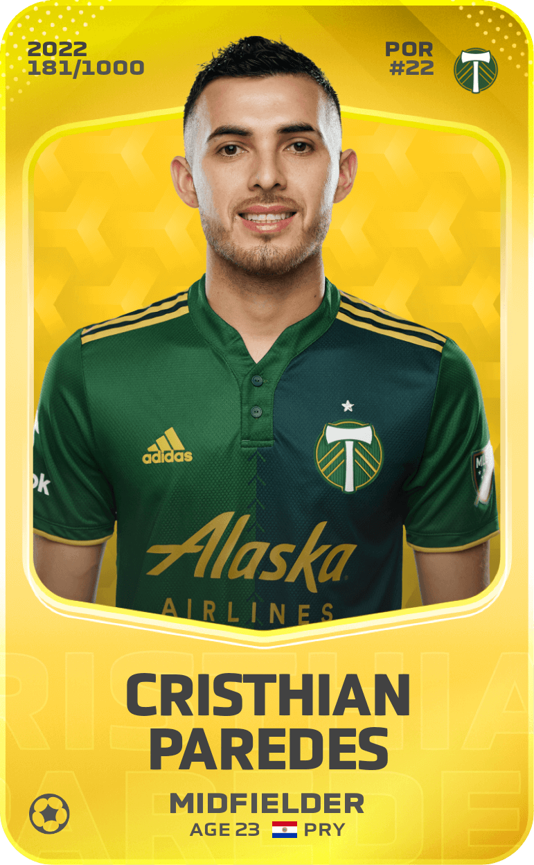Cristhian Paredes 2022-23 • Limited 181/1000