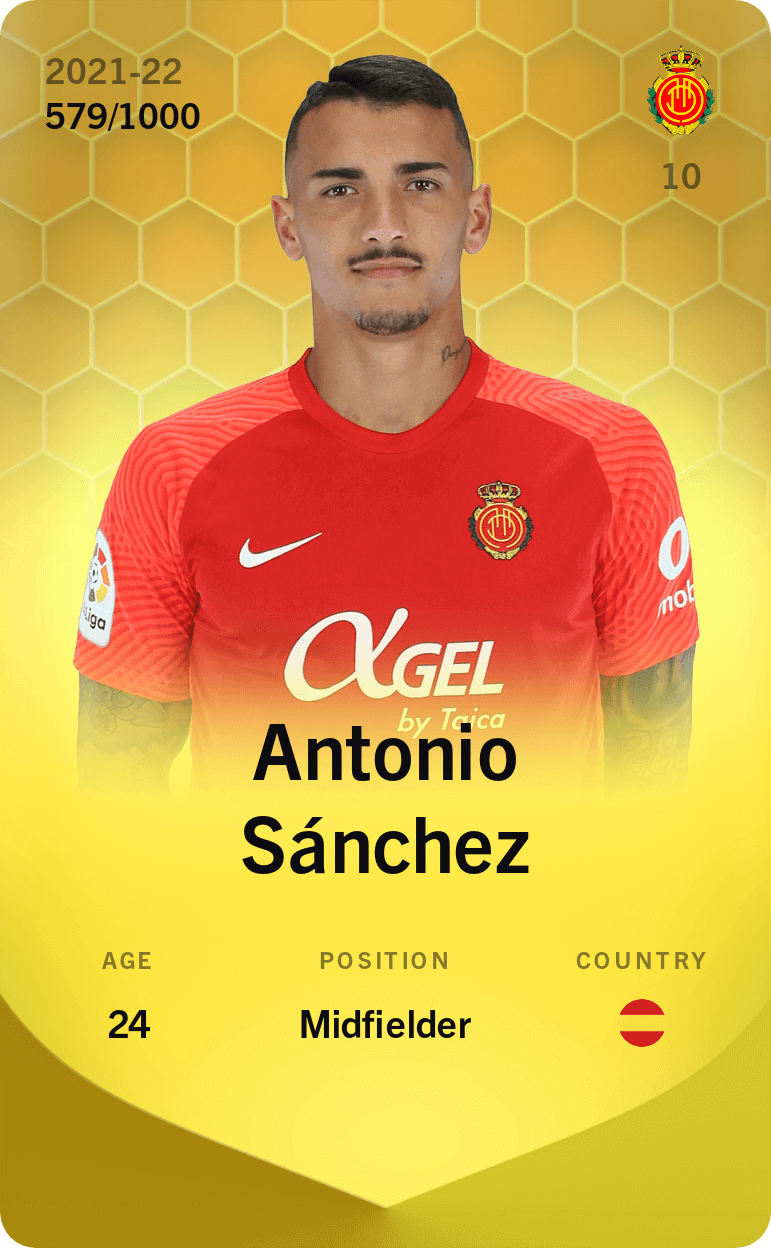 Antonio Sánchez 2021-22 • Limited 579/1000