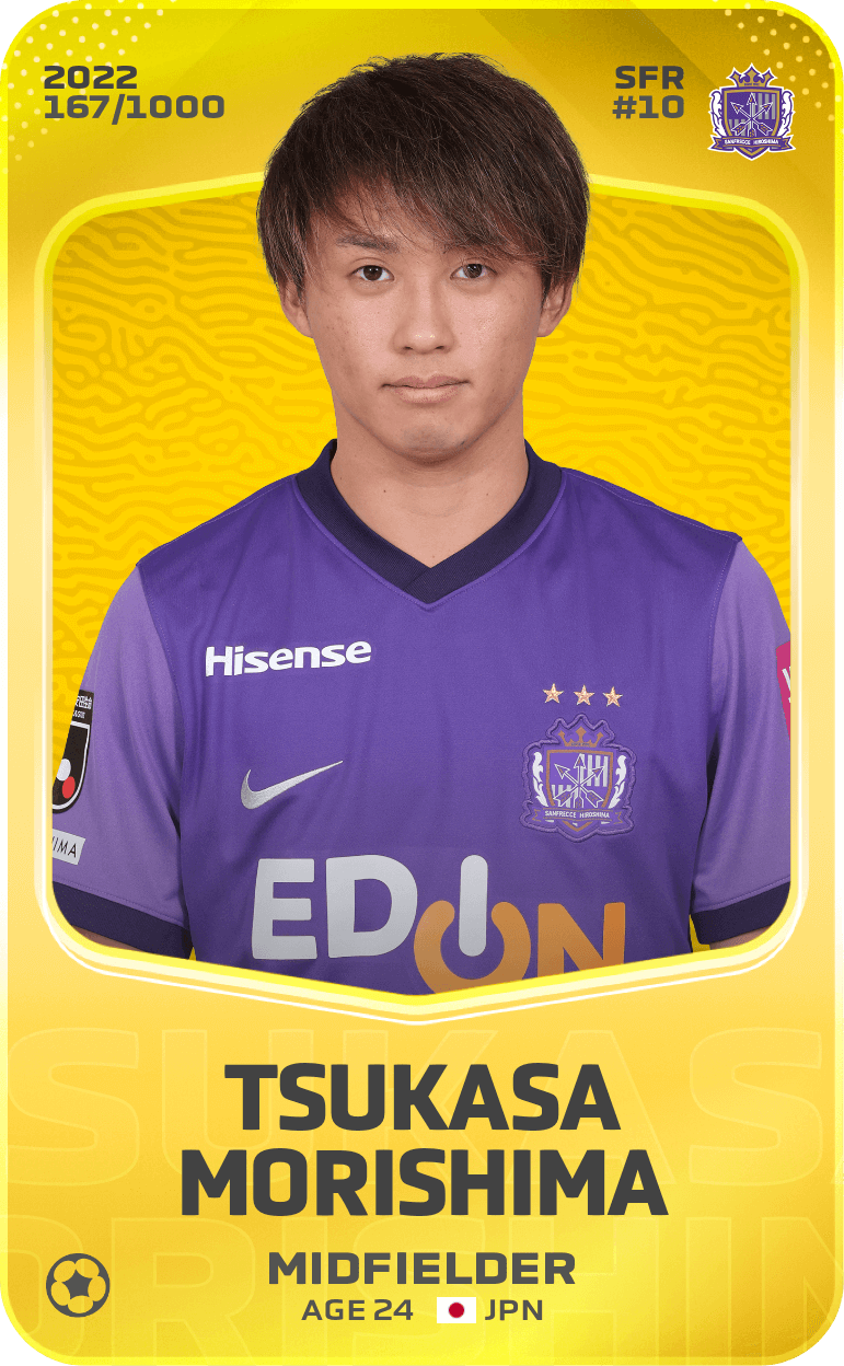 Tsukasa Morishima 2022-23 • Limited 167/1000