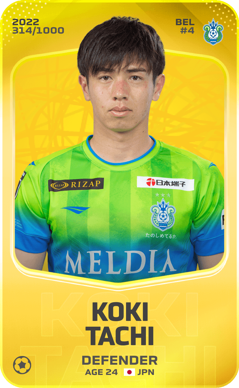 Koki Tachi 2022-23 • Limited 314/1000