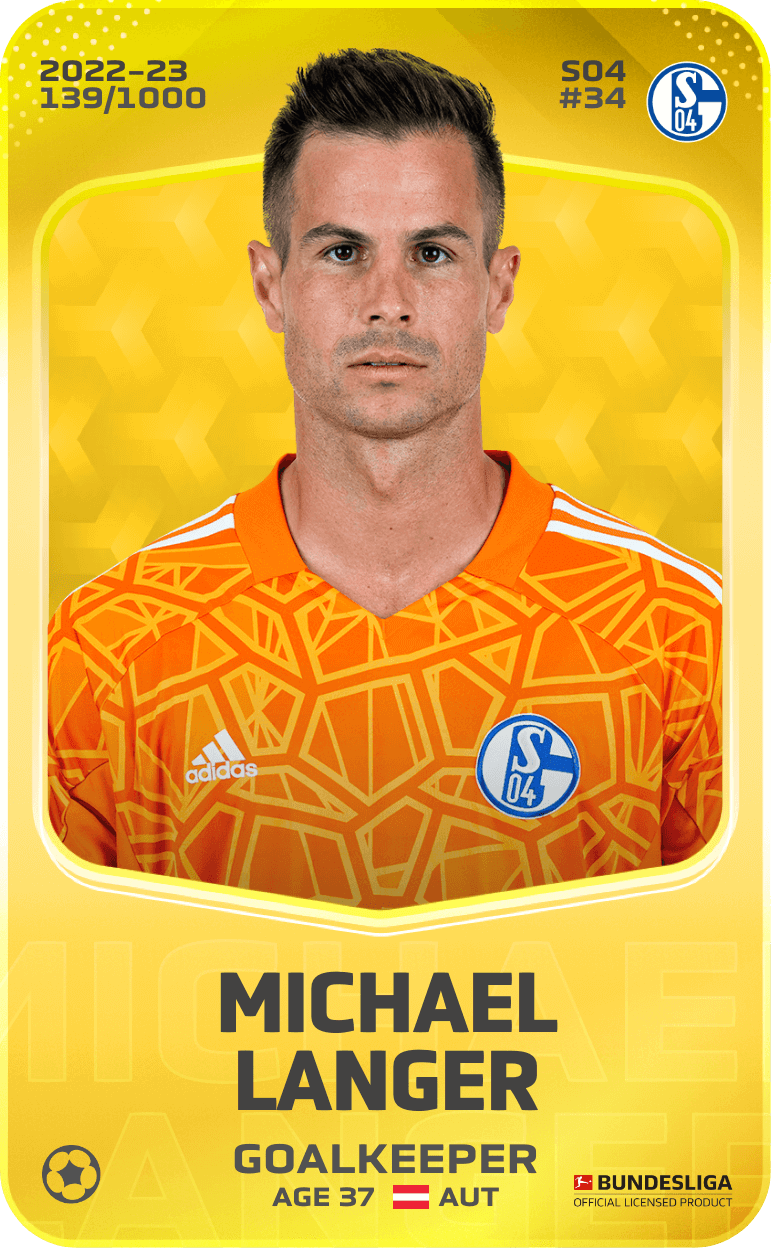 Michael Langer 2022-23 • Limited 139/1000