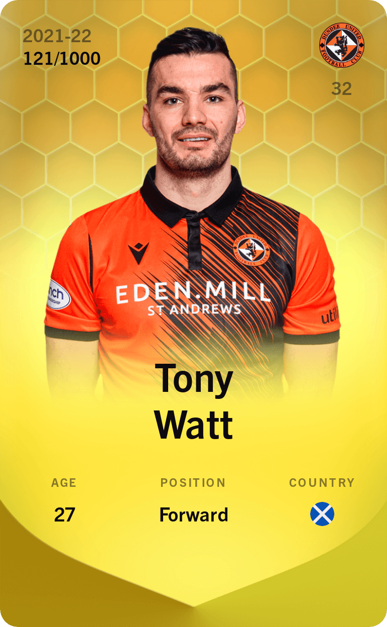 Tony Watt 2021-22 • Limited 121/1000