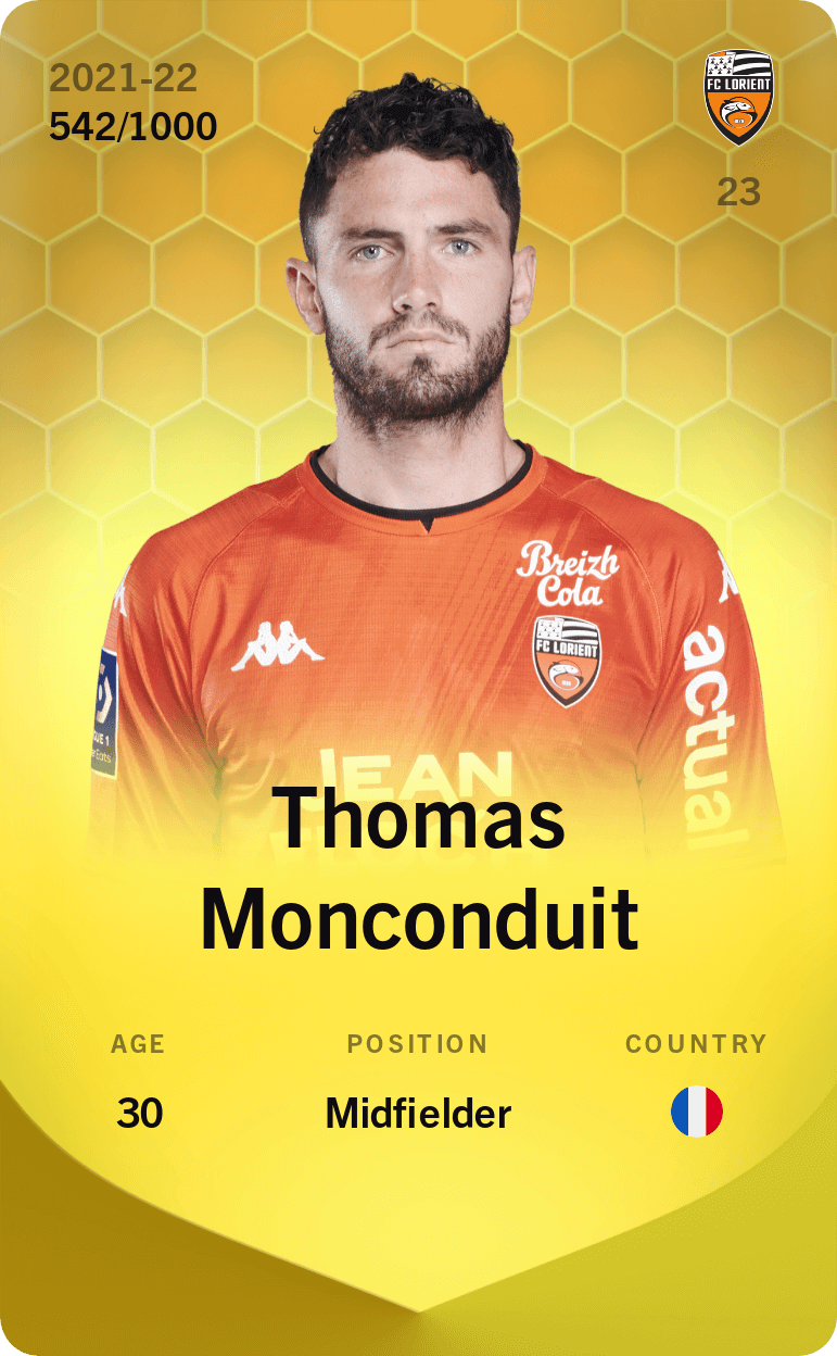 Thomas Monconduit 2021-22 • Limited 542/1000
