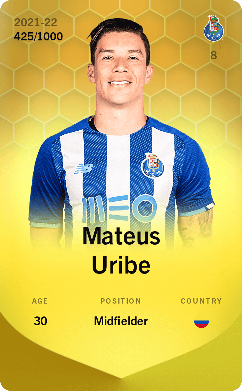 Mateus Uribe 2021-22 • Limited 425/1000