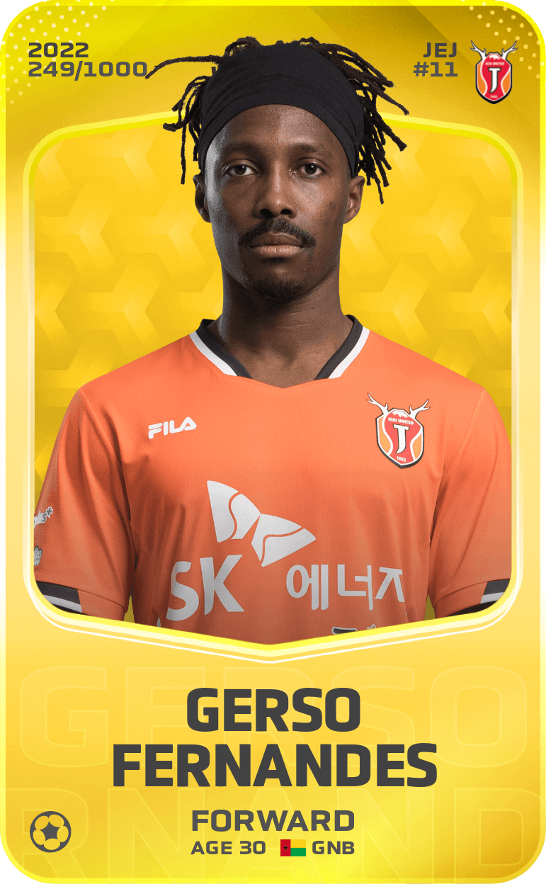 Gerso Fernandes 2022-23 • Limited 249/1000