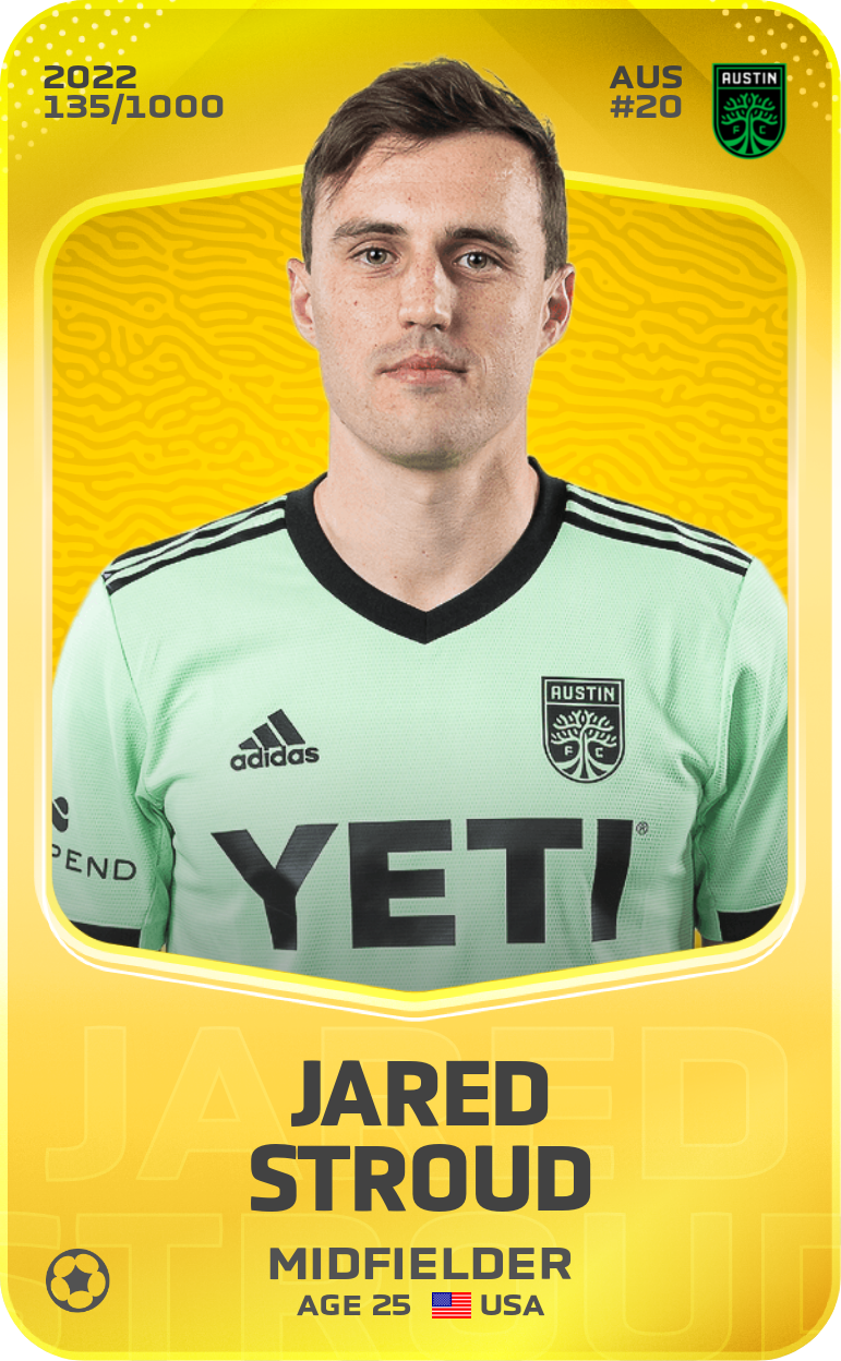 Sorare - Sorare Official - Jared Stroud 2022-23 • Limited 135/1000 - NFT # 106724796847690180125429661333593525836390066849237104512560768337473836324881