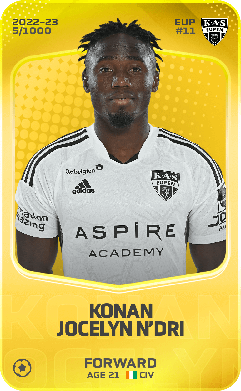 Konan Jocelyn N’Dri 2022-23 • Limited 5/1000