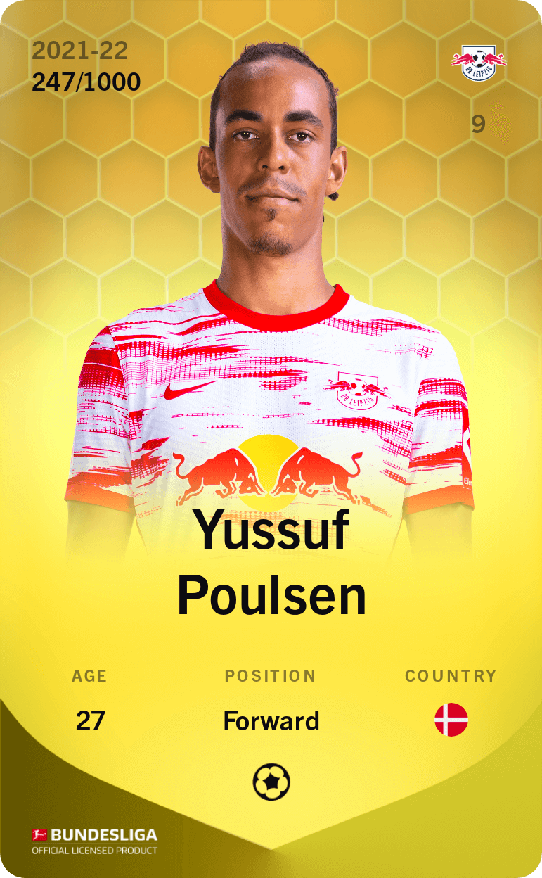 Yussuf Poulsen 2021-22 • Limited 247/1000