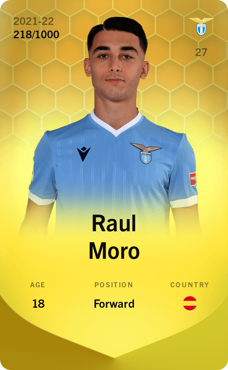 Raul Moro 2021-22 • Limited 218/1000