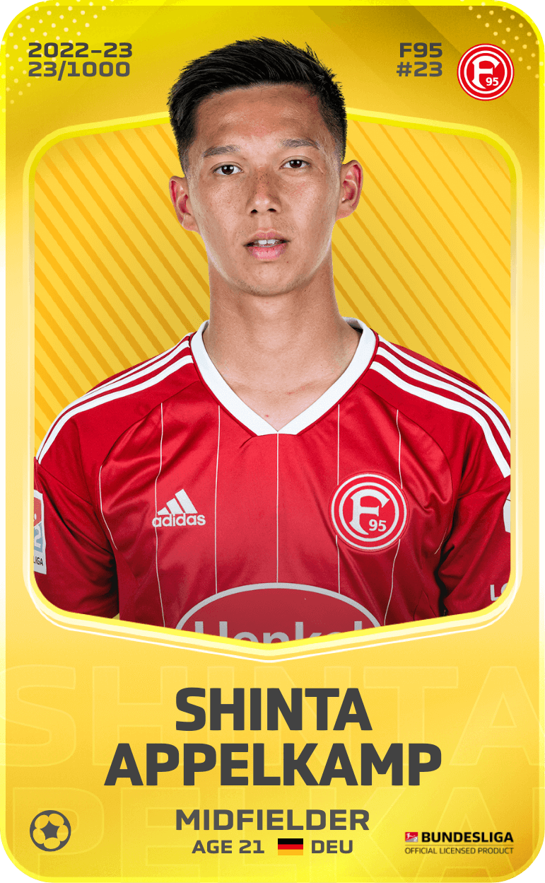 Shinta Appelkamp 2022-23 • Limited 23/1000