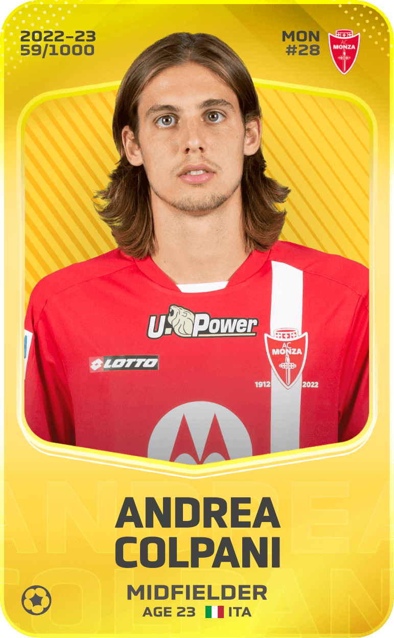 Andrea Colpani 2022-23 • Limited 59/1000