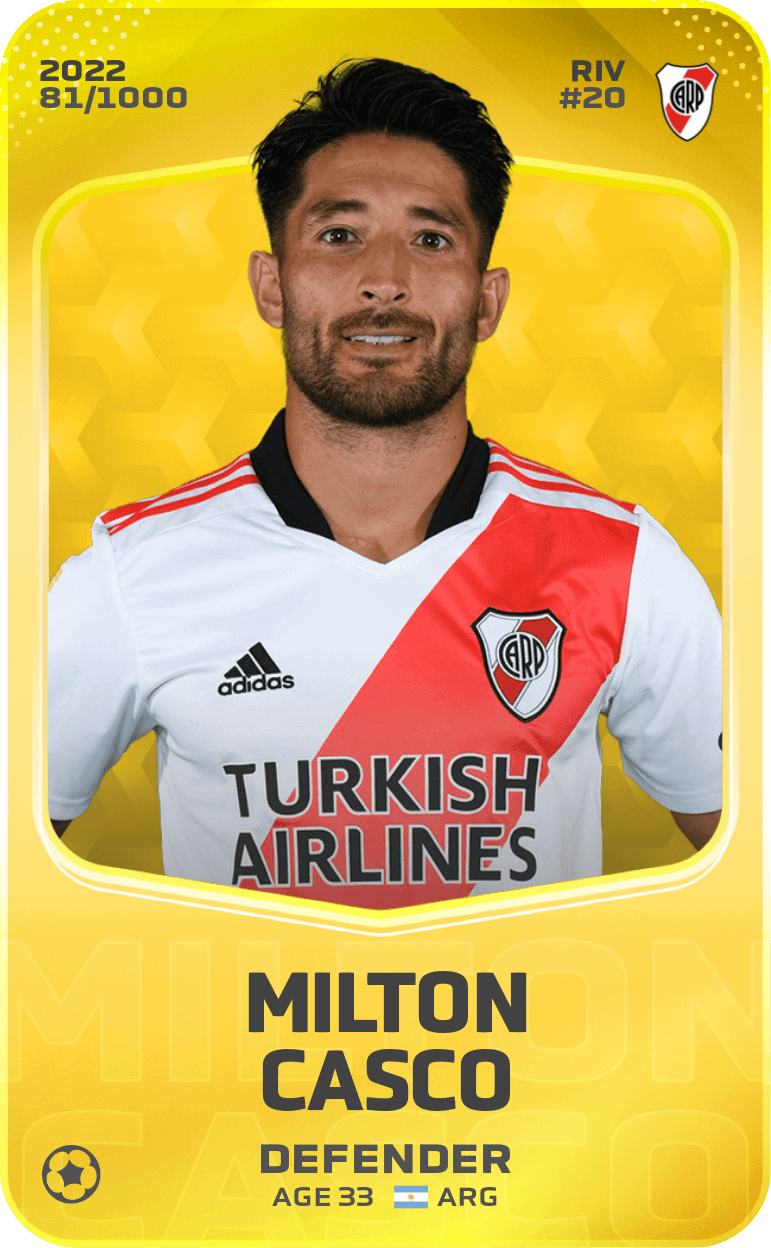 Milton Casco 2022-23 • Limited 81/1000