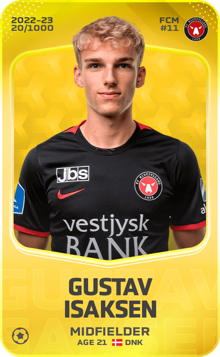 Gustav Isaksen 2022-23 • Limited 20/1000