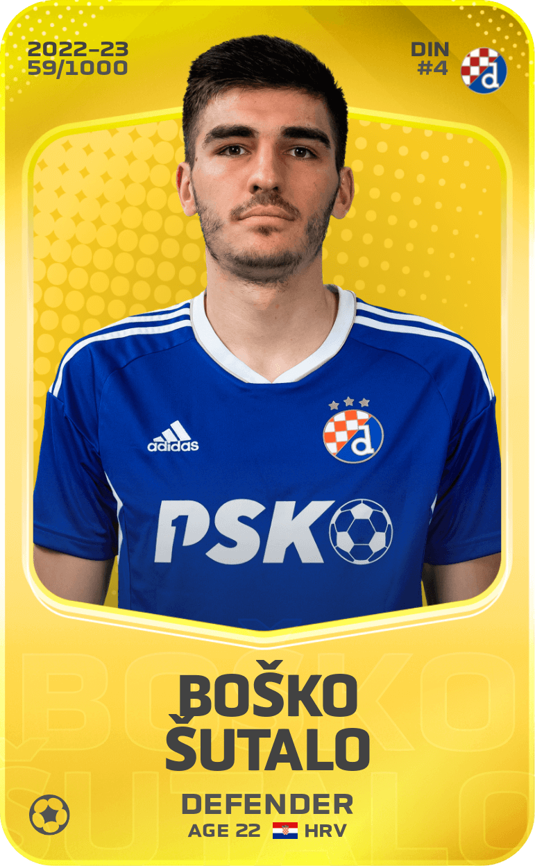 Boško Šutalo 2022-23 • Limited 59/1000