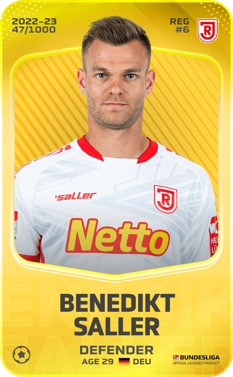 Benedikt Saller 2022-23 • Limited 47/1000