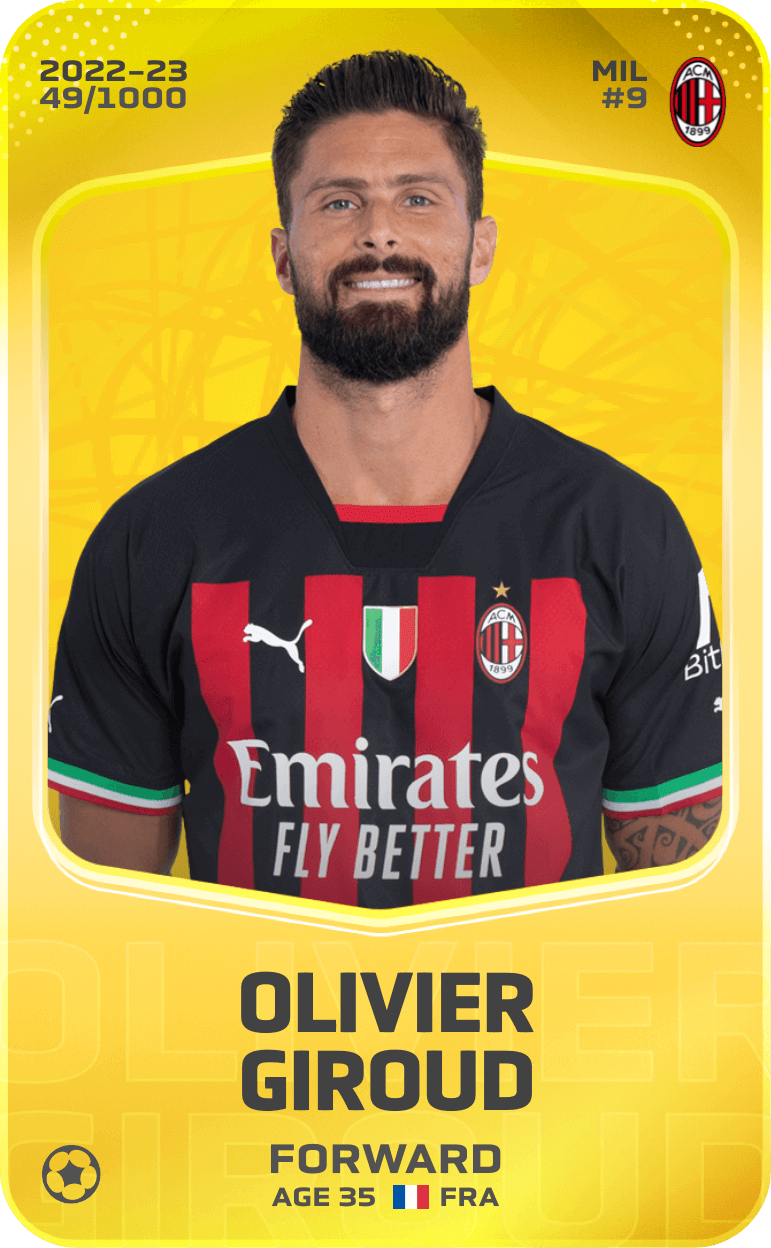 Olivier Giroud 2022-23 • Limited 49/1000