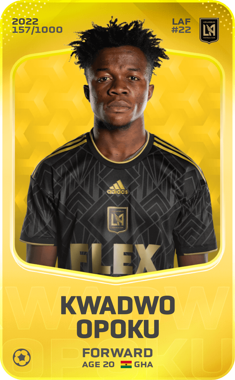 Kwadwo Opoku 2022-23 • Limited 157/1000