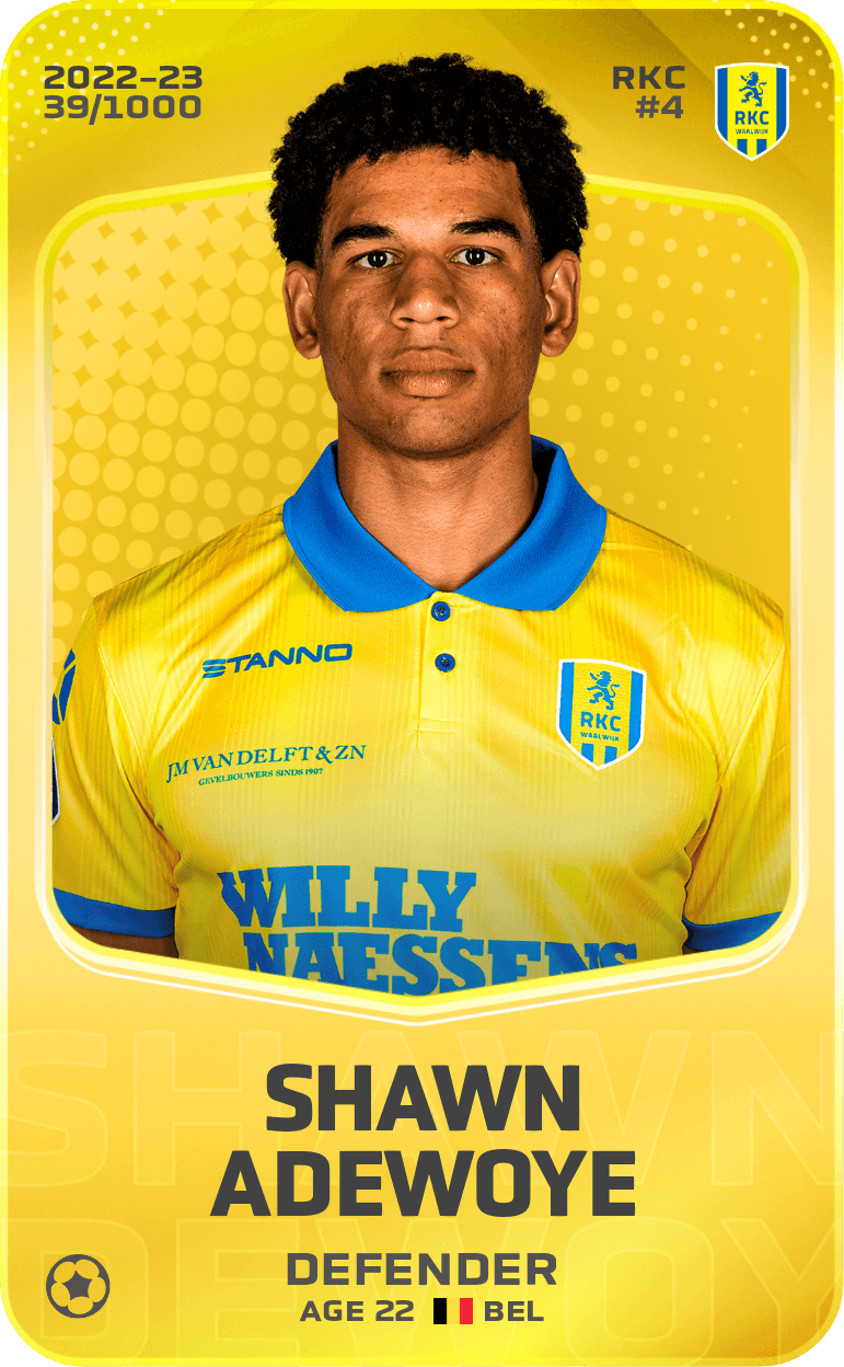 Shawn Adewoye 2022-23 • Limited 39/1000