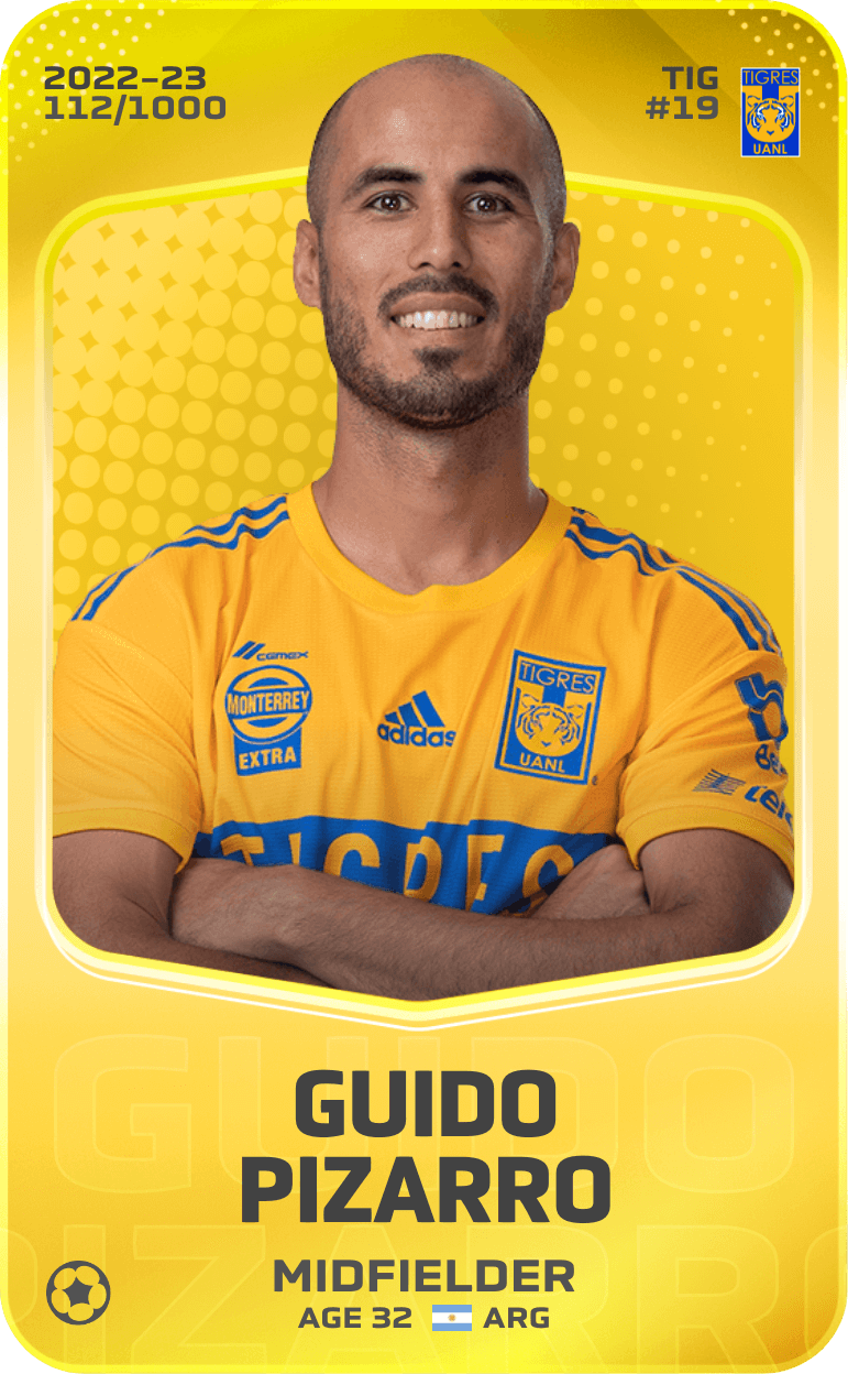 Guido Pizarro 2022-23 • Limited 112/1000