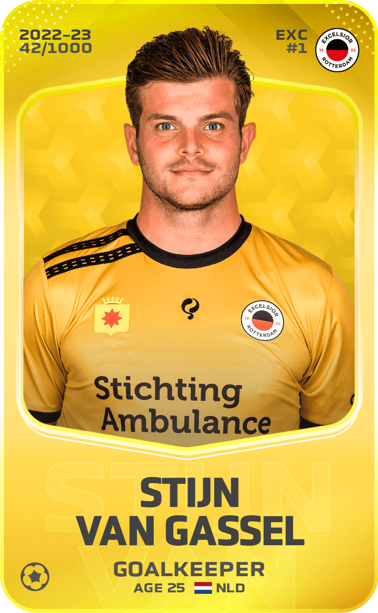 Stijn van Gassel 2022-23 • Limited 42/1000