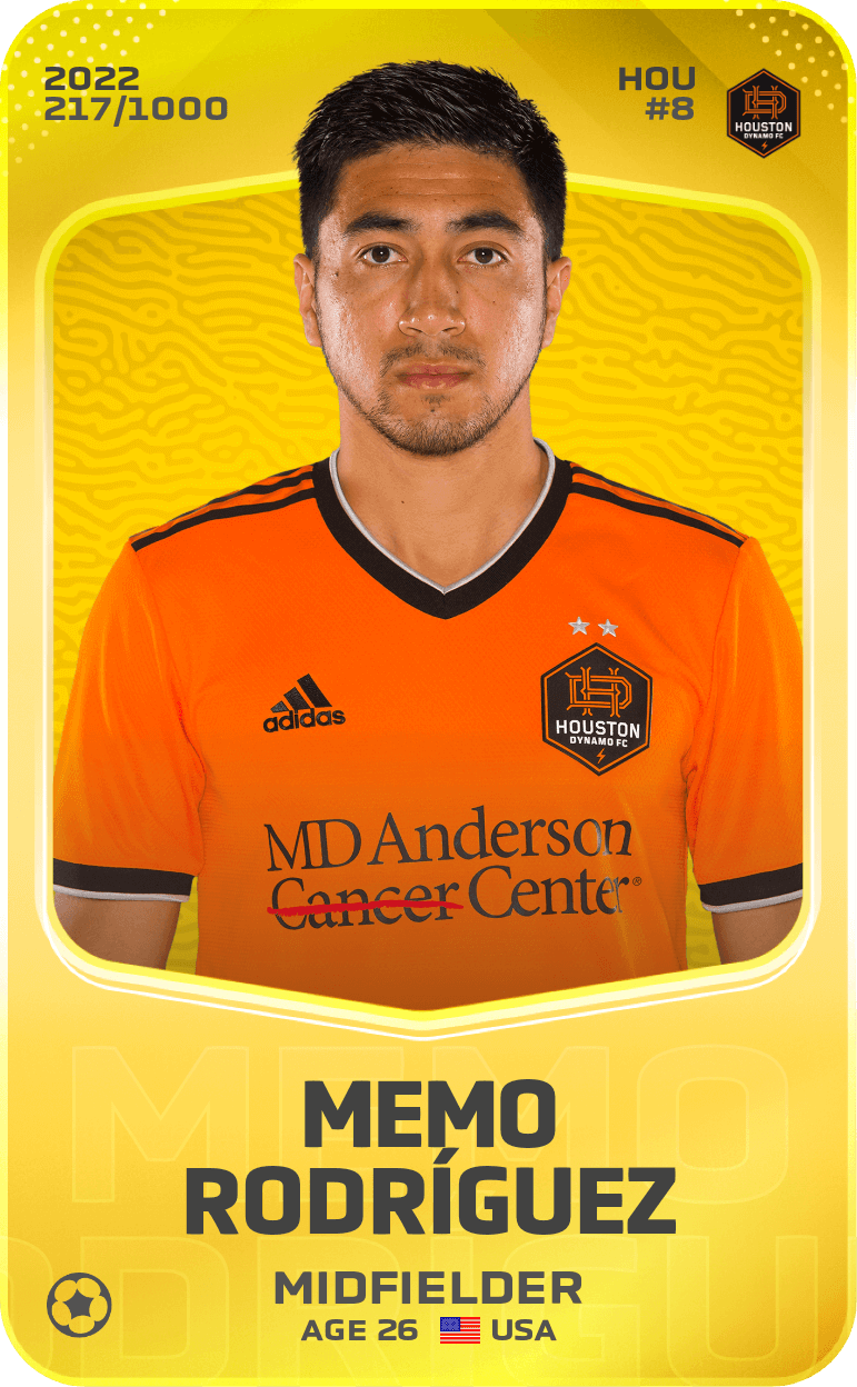 Memo Rodríguez 2022-23 • Limited 217/1000