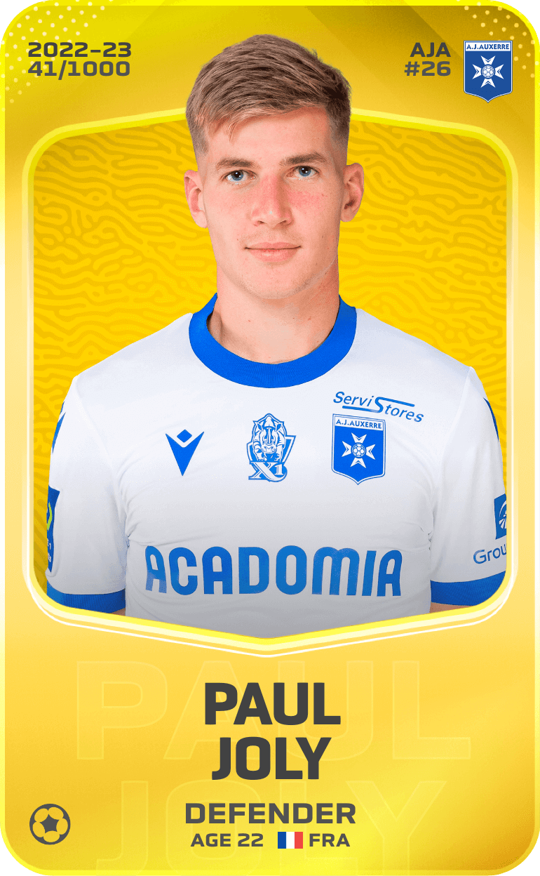 Paul Joly 2022-23 • Limited 41/1000