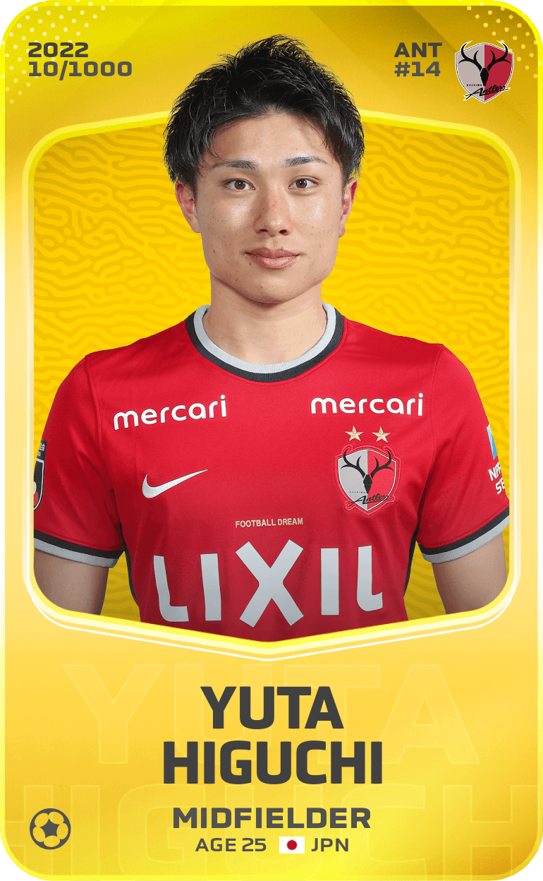 Yuta Higuchi 2022-23 • Limited 10/1000