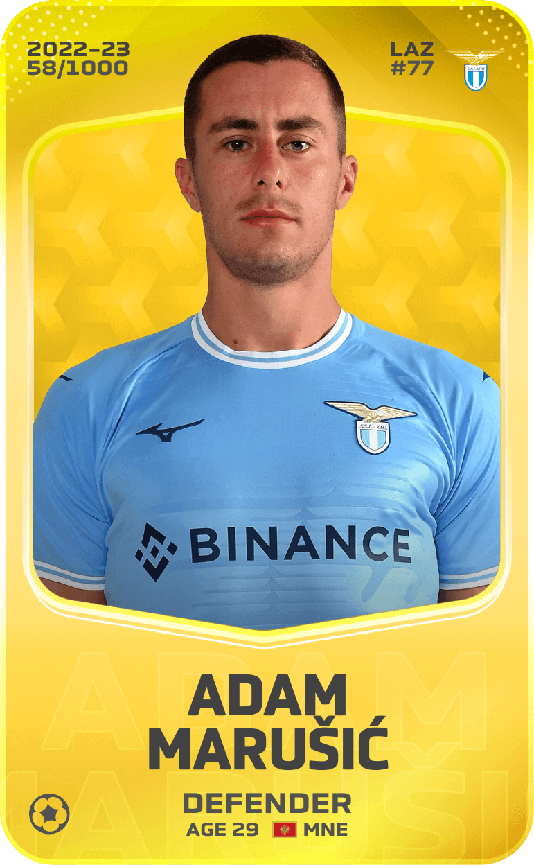 Adam Marušić 2022-23 • Limited 58/1000