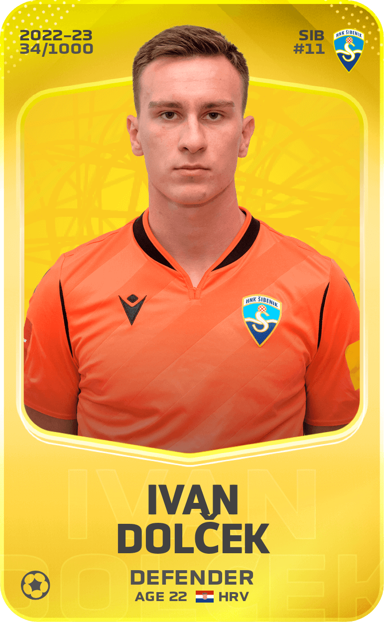 Ivan Dolček 2022-23 • Limited 34/1000