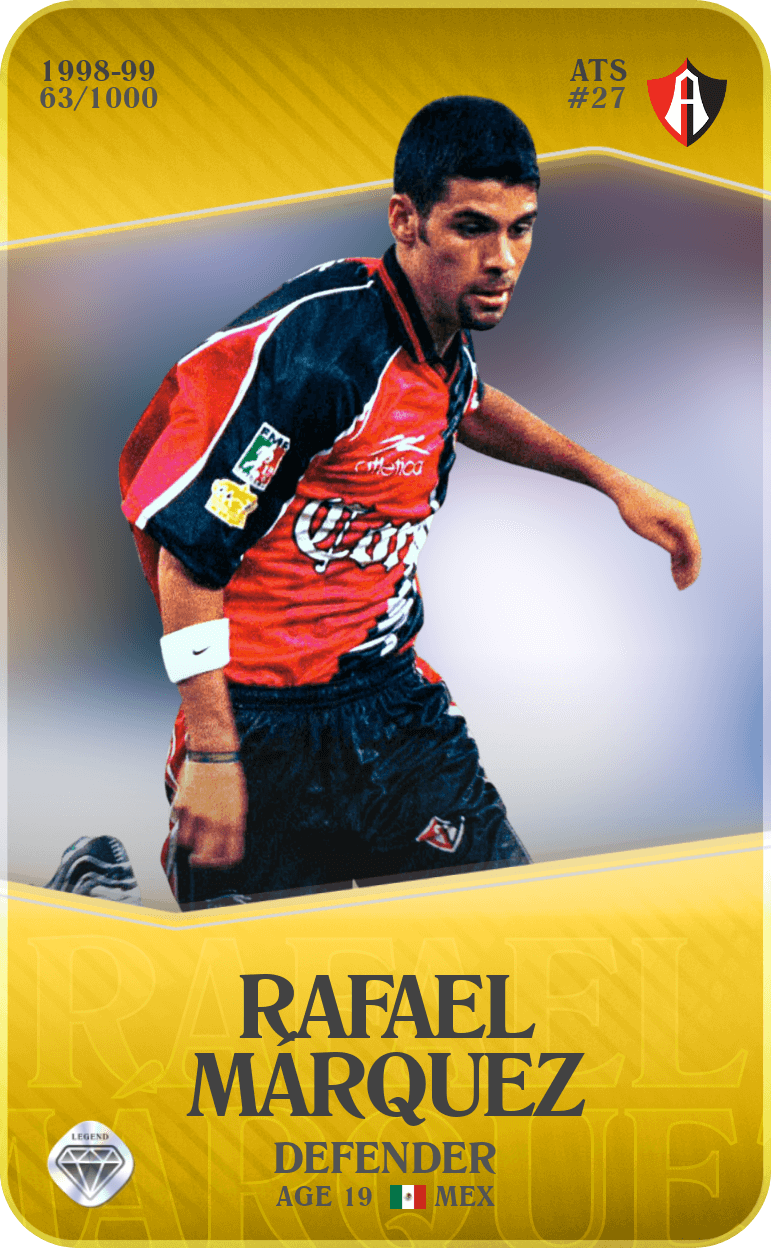 Rafael Márquez 1998-99 • Limited 63/1000