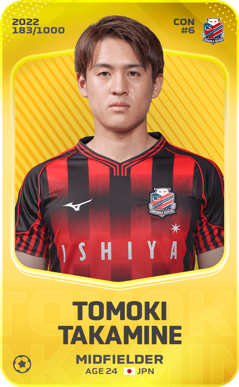 Tomoki Takamine 2022-23 • Limited 183/1000