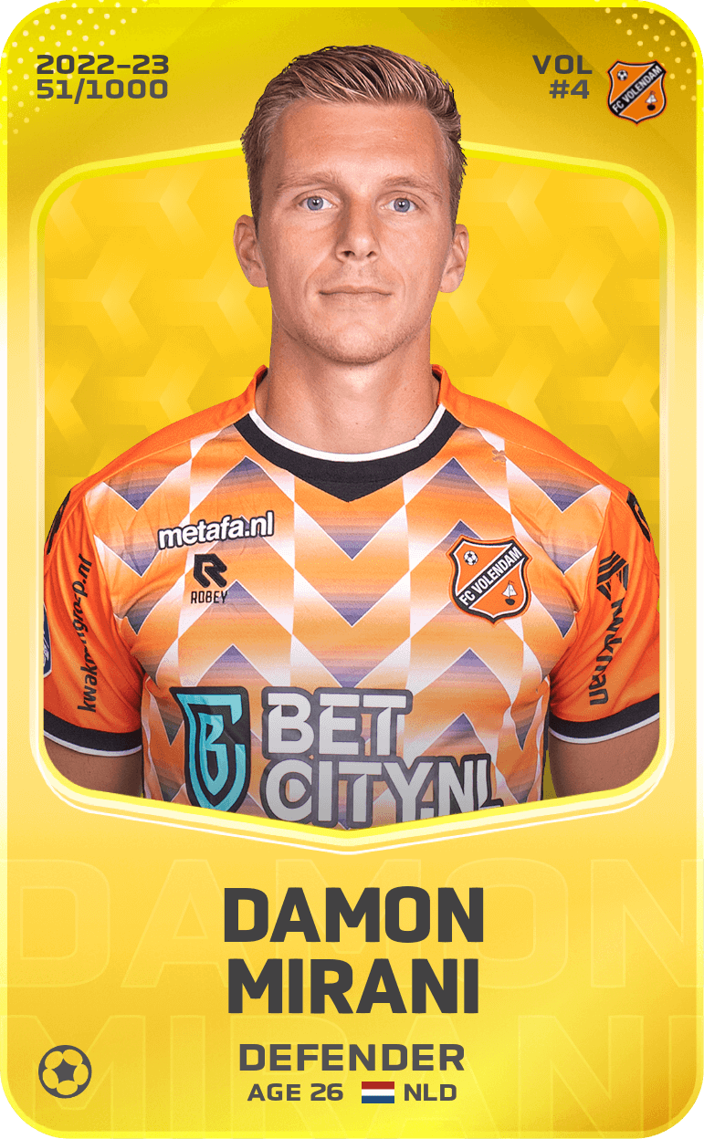 Damon Mirani 2022-23 • Limited 51/1000