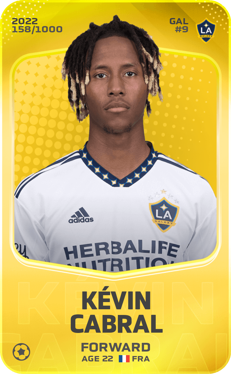 Kévin Cabral 2022-23 • Limited 158/1000