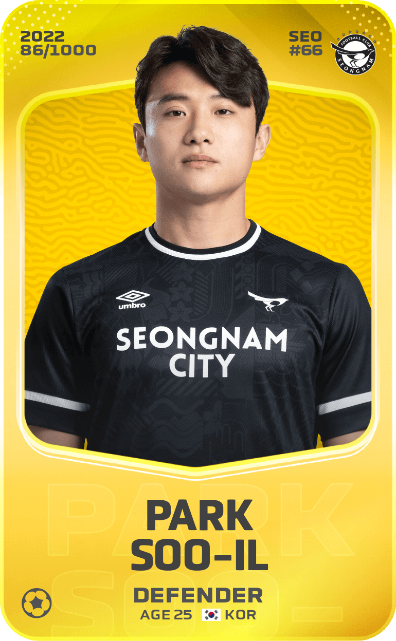 Park Soo-Il 2022-23 • Limited 86/1000