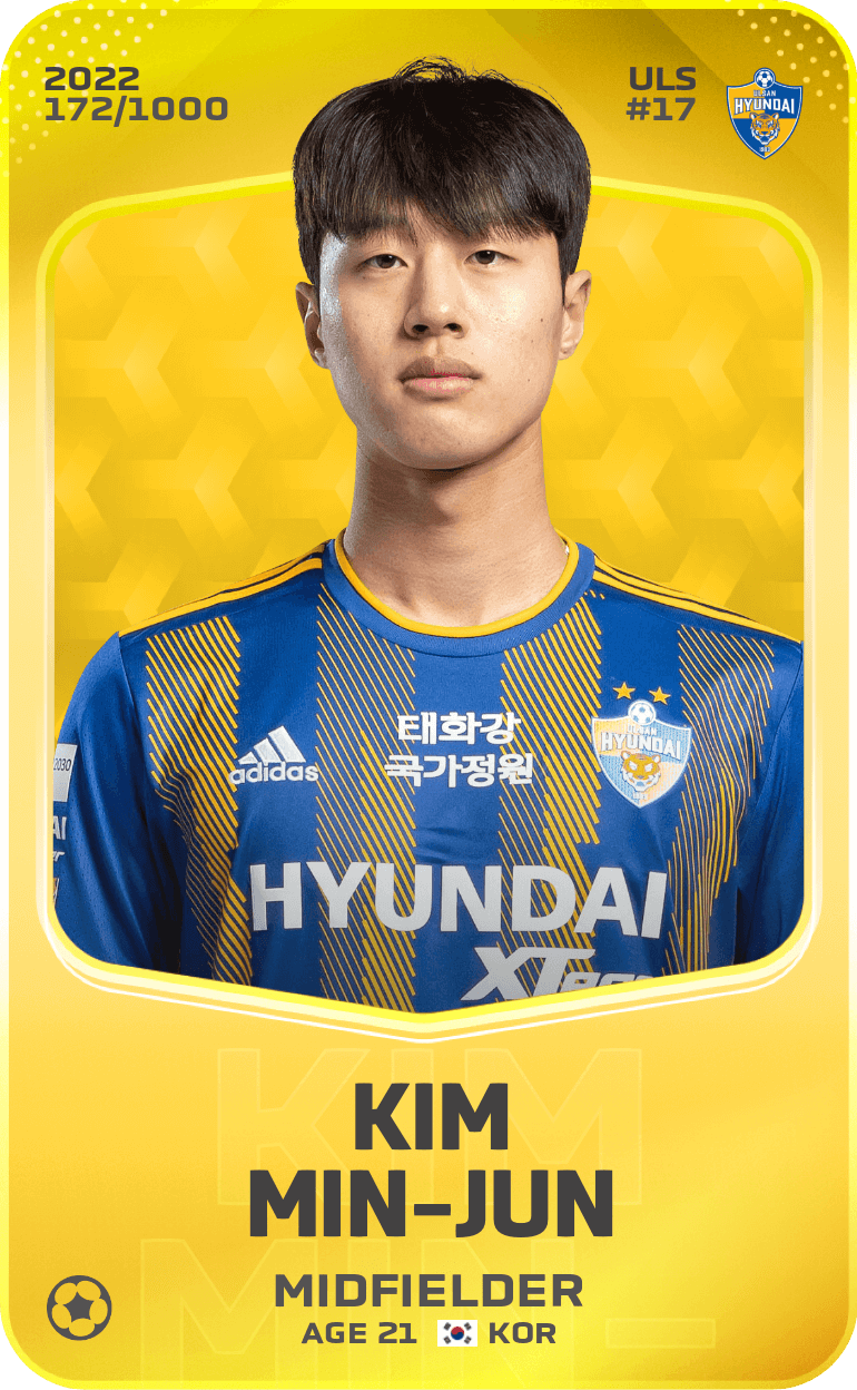 Kim Min-Jun 2022-23 • Limited 172/1000