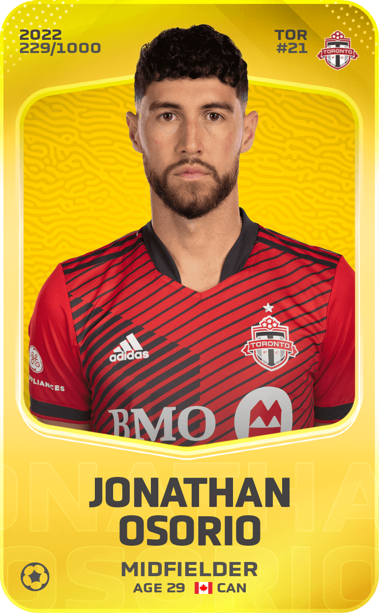 Jonathan Osorio 2022-23 • Limited 229/1000
