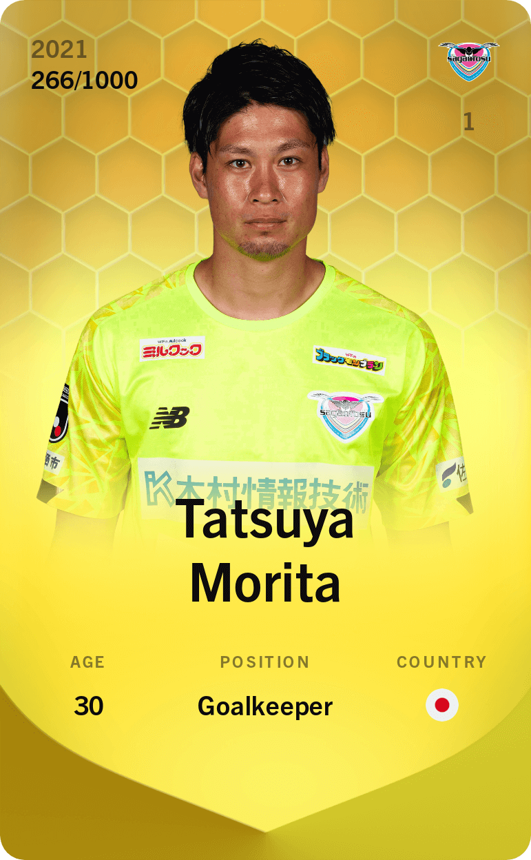 Tatsuya Morita 2021-22 • Limited 266/1000