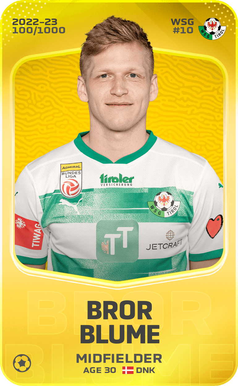 Bror Blume 2022-23 • Limited 100/1000
