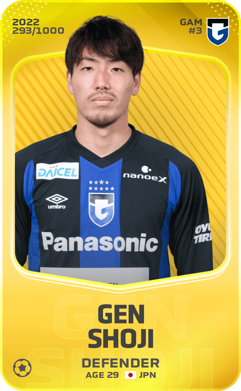 Gen Shoji 2022-23 • Limited 293/1000