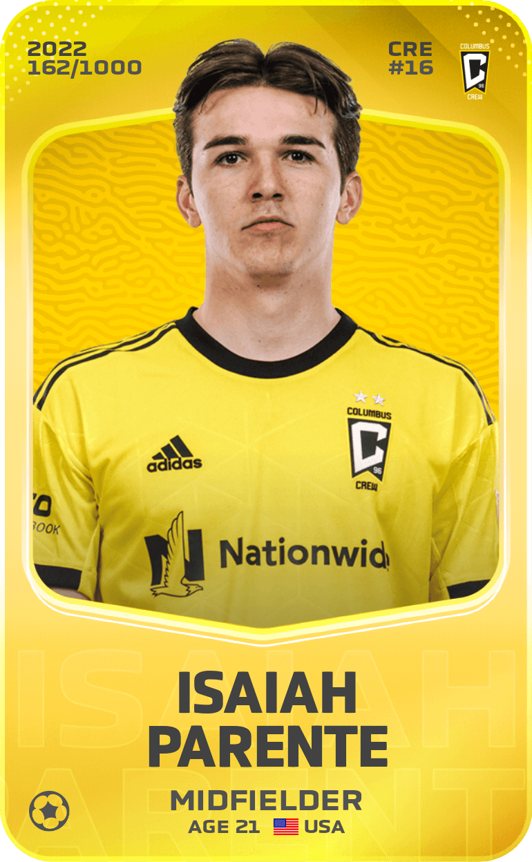 Isaiah Parente 2022-23 • Limited 162/1000